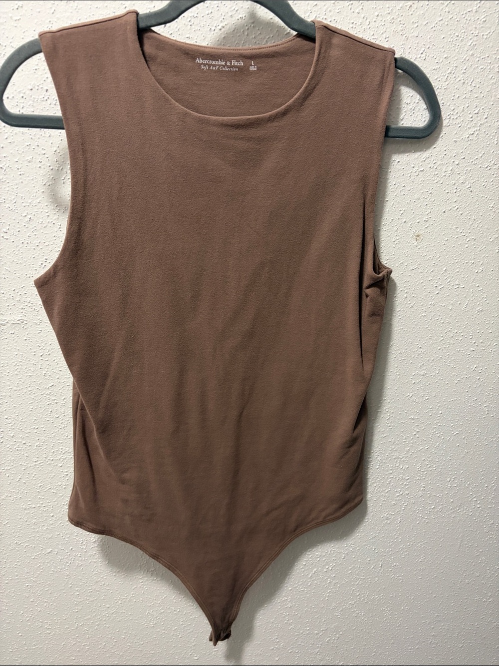 Express Beige Sleeveless Bodysuit